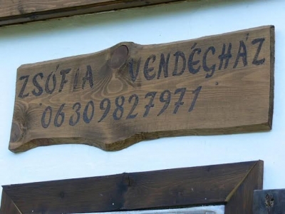 Zsófia Vendégház Nagykörű